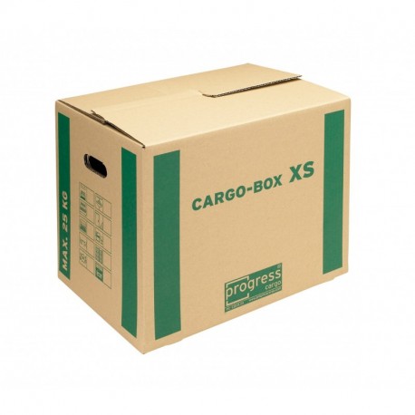 progressCARGO PC CB01.01 - Caja de embalaje Eco, 1 ondulación, 455 x 345 x 380 mm, 10 unidades , color marrón