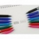 Pilot Frixion Clicker - Paquete de 4 bolígrafos de tinta gel con trazo medio, multicolor