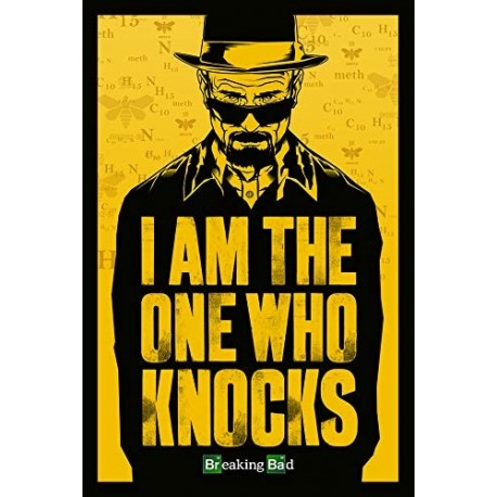 Grupo Erik Editores Poster Breaking Bad- I Am The One Who Knocks