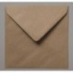 100 x 15,5 cm uni moucheté enveloppes en Papier Kraft recyclé Marron naturel