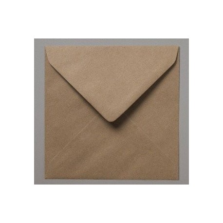 100 x 15,5 cm uni moucheté enveloppes en Papier Kraft recyclé Marron naturel