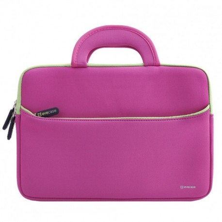 Evecase Funda para Portátil 11.6 pulgadas, Etuche Universal de Neopreno, Maletín para Tablet de Neopreno, Rosa