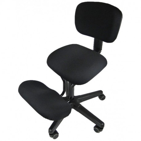 Jobri Solace - Silla ergonómica 61 x 66 x 25 cm , Color Negro