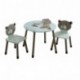Demeyere 234551 Ted & Lily - Silla infantil, color blanco y beige