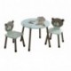 Demeyere 234551 Ted & Lily - Silla infantil, color blanco y beige