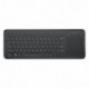 Microsoft All in One Media Keyboard - Teclado inalámbrico con touchpad