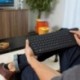 Microsoft All in One Media Keyboard - Teclado inalámbrico con touchpad