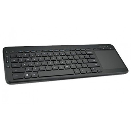 Microsoft All in One Media Keyboard - Teclado inalámbrico con touchpad