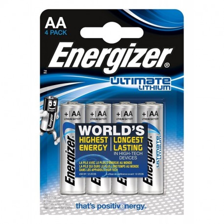 Energizer Ultimate Mignon batería de litio AA 1,5 V 4 unidades 