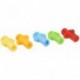 Generic - 5 x plástico extrusión jeanilloas masa de plastilina herramienta de elaboración de moldes --- color al azar
