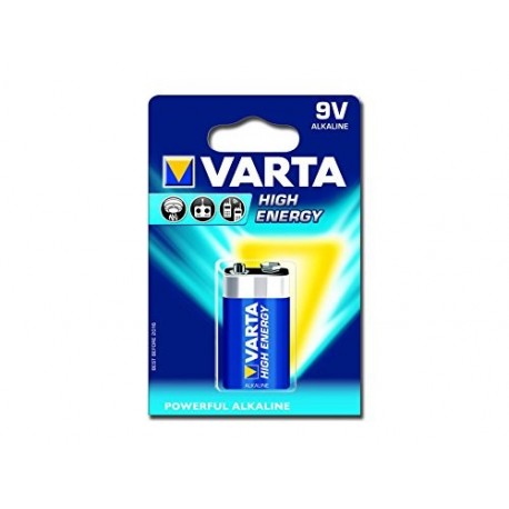 Varta 32205 batería de alta energía alcalinas, 9 V