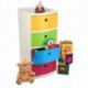 Tatay Torre de Ordenación Kids - Torre con 4 Cajones Tamaño Din-A4