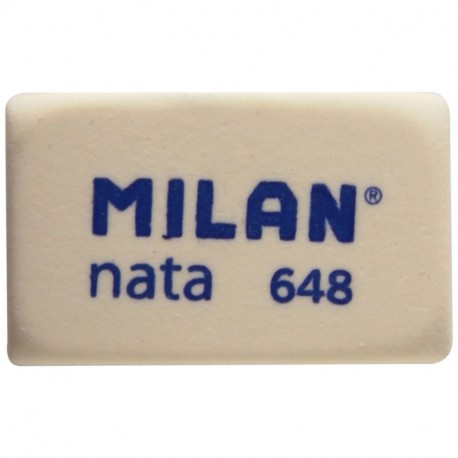 Milan 648N - Goma de borrar, 48 unidades