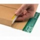 progressPACK Premium PP W01.08 - Sobre rígido para envío DIN A3, 335 x 500 x hasta 50 mm, 25 unidades, cartón ondulado , col