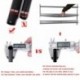Songmics Organizador de tela de zapatos zapatero de 10 niveles LSR10G