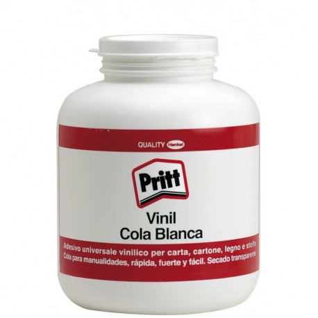 Pritt Cola blanca universal, de secado transparente y aplicación directa, 1 kg