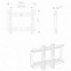 ATHLETIC Soporte de Pared para TV de 22 "- 46" LED / LCD / Plasma TV - Carga Máx. 27 kg - VESA Máx. 200x200mm