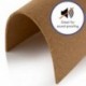 Boulder Developments Ltd - Láminas de corcho para suelos, paredes o manualidades 300 x 300 x 4 mm, autoadhesivas, 16 unidade