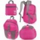 Packable Mochila Plegable Ligera Mochila-Uso como Bolsa de Viaje-Se pliega en el Bolsillo Interior Pink 