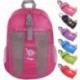 Packable Mochila Plegable Ligera Mochila-Uso como Bolsa de Viaje-Se pliega en el Bolsillo Interior Pink 