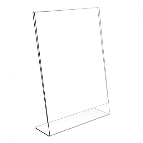 Displaypro - Juego de 10 soportes para carteles y menús A4, metacrilato 