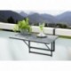 greenmotion – Mesa de pared ajustable en altura – 60 x 40 x 56 cm - Mesa suspendida, Mesa pequeña para balcón, terraza y pa