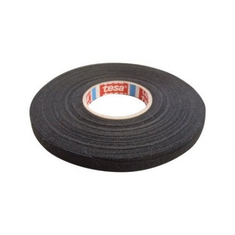 Tesa 51608 – 00002 – 00 – Cinta adhesiva PET de fieltro 51608 cinta aislante para cable Árboles algodón cinta adhesiva 9 mm 