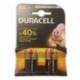 BLISTER 4 PILAS DURACELL LR03 AAA DURALOCK