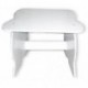 Room Studio 530001, Pupitre Infantil, Madera MDF, 55 x 43 x 51 cm, Color Blanco