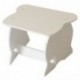 Room Studio 530001, Pupitre Infantil, Madera MDF, 55 x 43 x 51 cm, Color Blanco