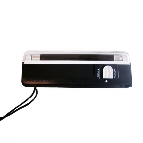 TRIXES Comprobador de Billetes Falsos UV Mini Portátil de Color Negro