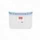 Tatay 1150107 Caja de Almacenamiento Multiusos con Tapa, 14 l de Capacidad, Plástico Polipropileno Libre de BPA, Azul, 27 x 3