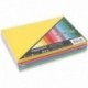 Colortime - Juego de 120 tarjetas de cartulina