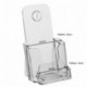 DIN Largo 99 x 210 mm Soporte Soporte para folletos con compartimento para tarjetas de visita/Soporte Para Tarjeta de visi