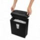 Fellowes M-3C - Destructora trituradora de papel, corte en partículas y capacidad de 11 L, color negro