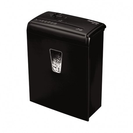 Fellowes M-3C - Destructora trituradora de papel, corte en partículas y capacidad de 11 L, color negro