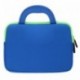 Evecase Estuche para Tablet 10,1 Funda para Tablet 10,1 pulgadas, Maletín con Manijas para Portátil o Tablet, Color Azul