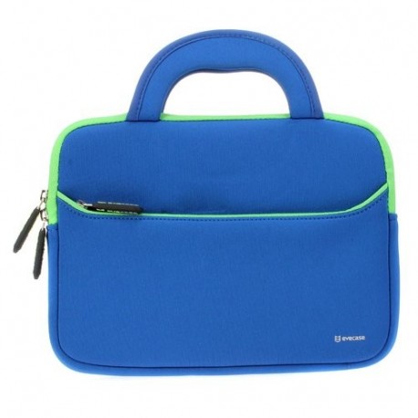 Evecase Estuche para Tablet 10,1 Funda para Tablet 10,1 pulgadas, Maletín con Manijas para Portátil o Tablet, Color Azul