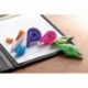 Paper Mate Liquid Paper DryLine Grip cinta correctora, colores surtidos, caja de 12