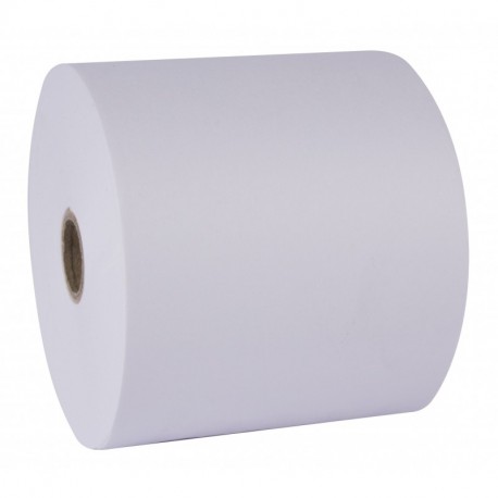 APLI 13323 - Pack de 10 rollos de papel térmico, 57 x 45 x 12 mm, color blanco