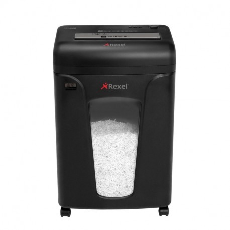 Rexel Mercury REM820 - Destructora antiatasco y microcorte para oficinas pequeñas hasta 10 usuarios, papelera de 21 l , colo