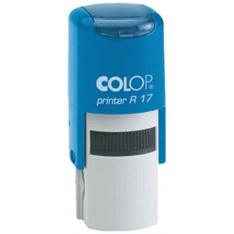 COLOP Printer R17 - Sello automático, diseño con carita sonriente, color verde