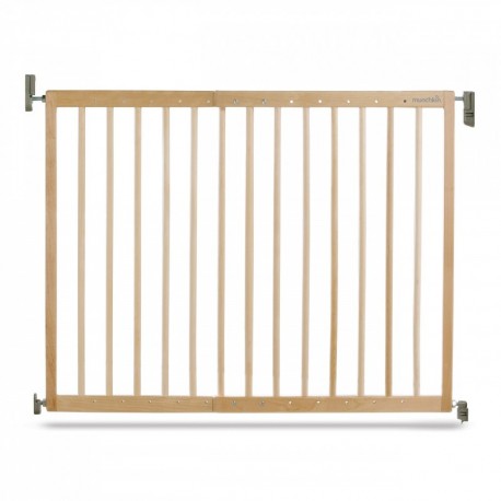 Munchkin Extending Wooden Gate - Barrera de seguridad de madera