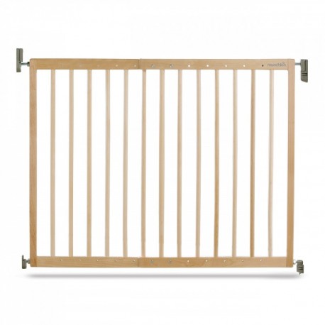 Munchkin Extending Wooden Gate - Barrera de seguridad de madera