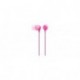 Sony EX 15LP - Auriculares intraurales, color rosa