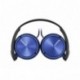 Sony MDR-ZX310APL - Auriculares de diadema cerrados con micrófono, control remoto integrado , azul