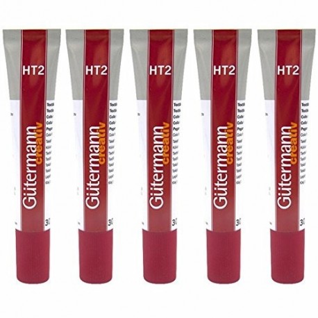 5 tubos Gütermann HT2 – Pegamento para tela, 30 g
