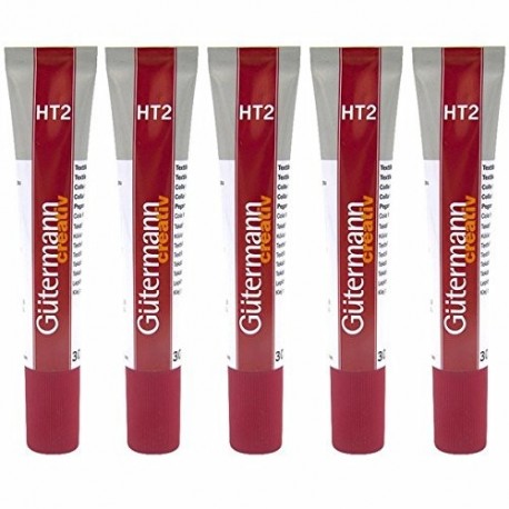 5 tubos Gütermann HT2 – Pegamento para tela, 30 g