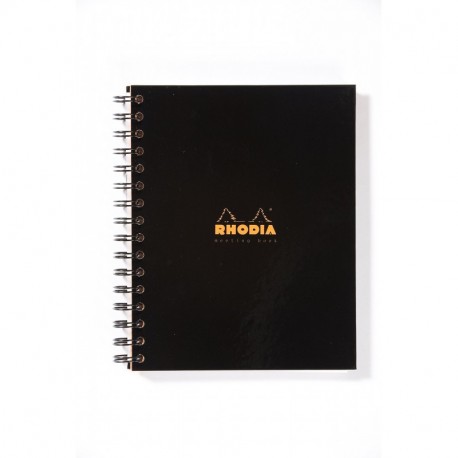 RHODIA MEETING BOOK A5PLUS WBND HB BLK