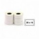 Apli 100923 - Etiquetas Blancas Para Etiquetadora Apli 26 x 16 mm, Paquete x 6